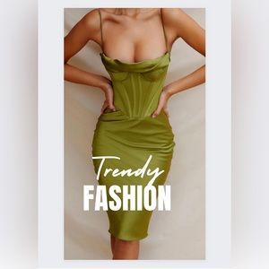 Body con satin Dress